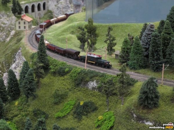 Hier bereits unterwegs an der Strecke oberhalb der Kalten Rinne...
