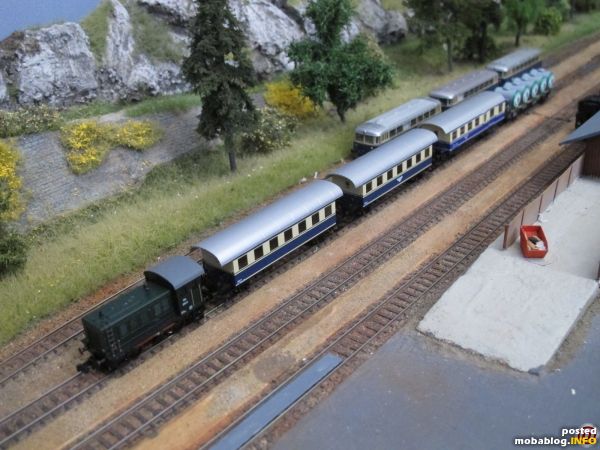 Großer Bahnhof auch in Türnitz - zwei Züge warten auf den nächsten Einsatz