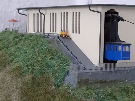 Wir sind uns sicher, dass sich die Bergstation noch bevölkern wird ...