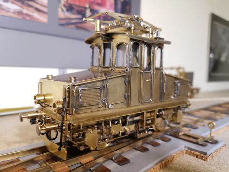 Noch die letzten Details und die Lok war soweit fertig.....