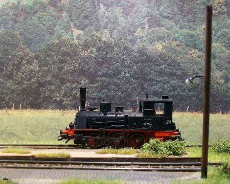 89 7314 im Endbahnhof Böhme/Landesgrenze