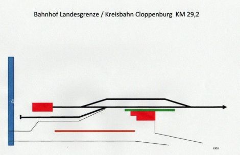 Gleisplan des Vorbilds