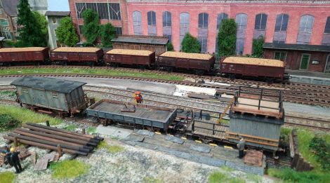 Bahnmeisterei Walsrode, Hilfszug der Firma Wolff & Co.