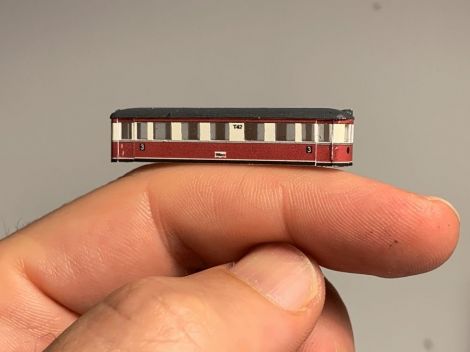 Der T42 passt auf ein Eishido 38mm-Chassis und wäre das Haupt-Triebfahrzeug auf der Anlage.