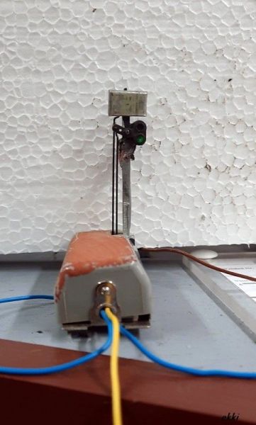Zusammengebaut, mit neu angefertigter Tafel