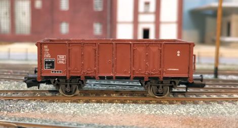 der fertige Ummpu mit adaptieren Chassis von Rivarossi