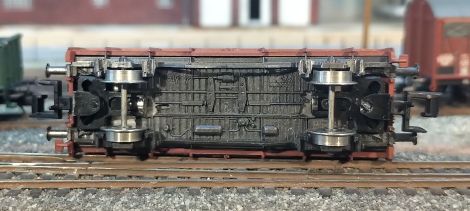 Fahrwerk UIC 2 
mit PEHO Kupplungshalterung von unten