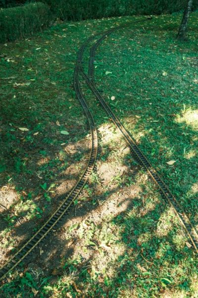 Grasbach nach dem Aufbau.