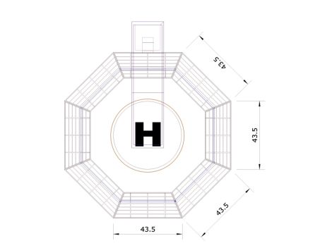 Ansicht von oben in TurboCAD