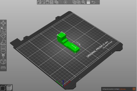 Aufbereitung Teil 2 der STL-Datei im Slicer