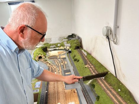 Abbau meiner Paradestrecke und des 2. gro&szlig;en Bahnhofs.