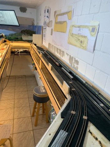 Schattenbahnhof 1 in Probebetrieb