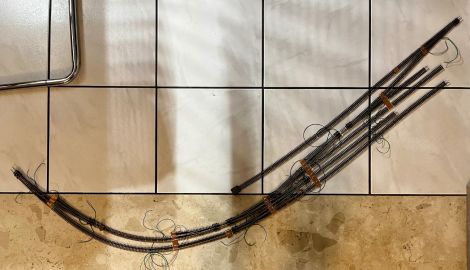 Die fertige Weichenstra&szlig;e 