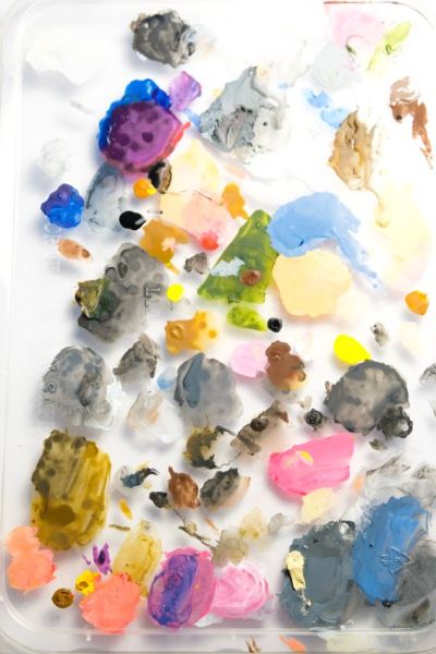 Mischpalette hinterher