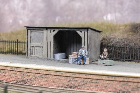 Der Schuppen wird bereits genutzt