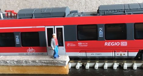 Ermittlung der korrekten Bahnsteigh&ouml;he mit vorhandenem Material